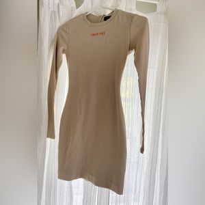 White Fox Bodycon dress